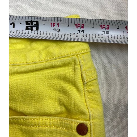 Cabi Cropped Jeans Women's Pants Size 2 Yellow - Picture 4 of 5